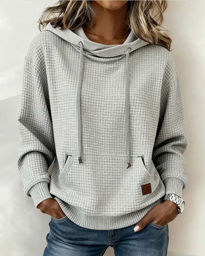Sweat Avec Design à Capuche, Coupe Oversized Et Ambiance Décontractée