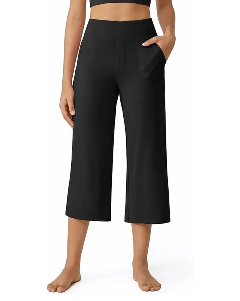 Pantalon Ajusté Décontracté Polyvalent Poche