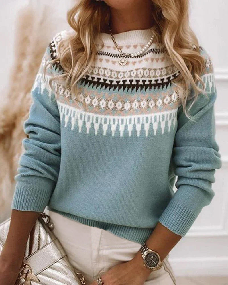 Pulls imprimés à manches longues