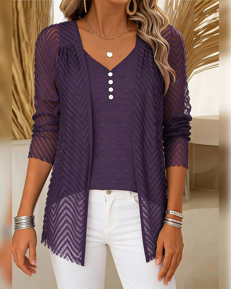 Haut Imprimé Floral 3d Deux-Pièces