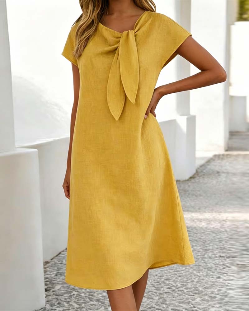 Robe Décontractée Uni