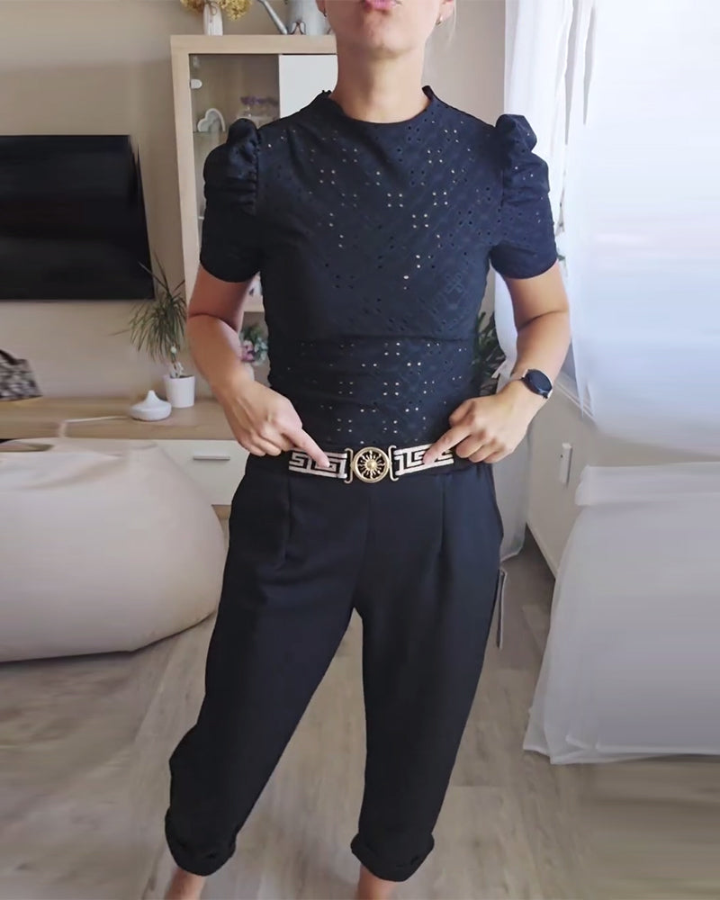 Pantalon Tendance Décontracté Polyvalent