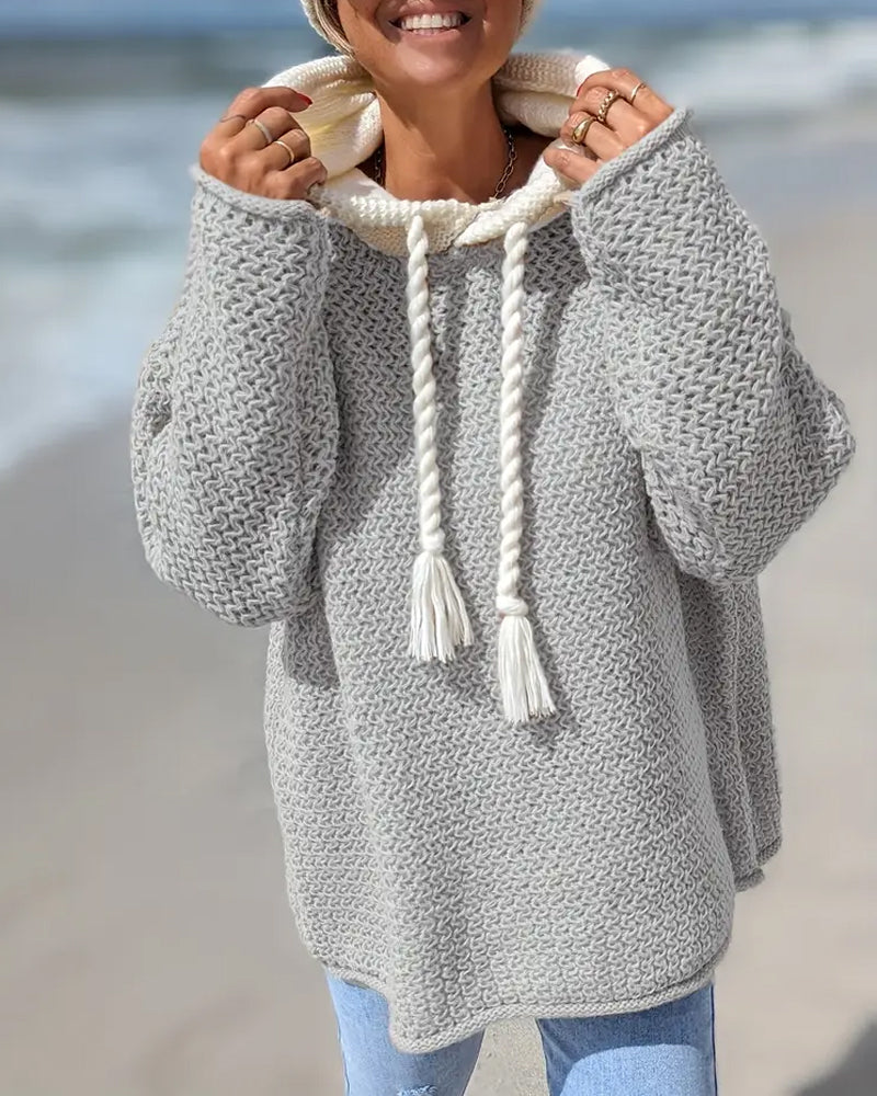 Pull Avec Jeune, Capuche Et Bloc De Couleur Caractéristiques