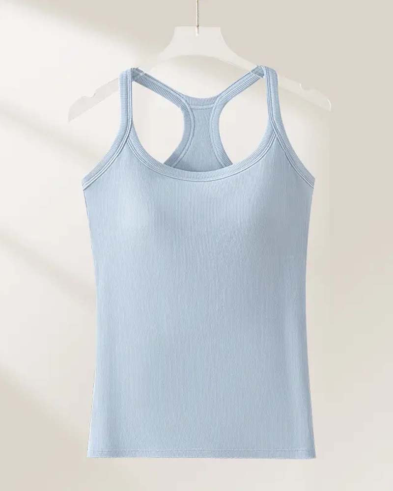 Débardeur Soutien-Gorge Intégré Côtes Unie