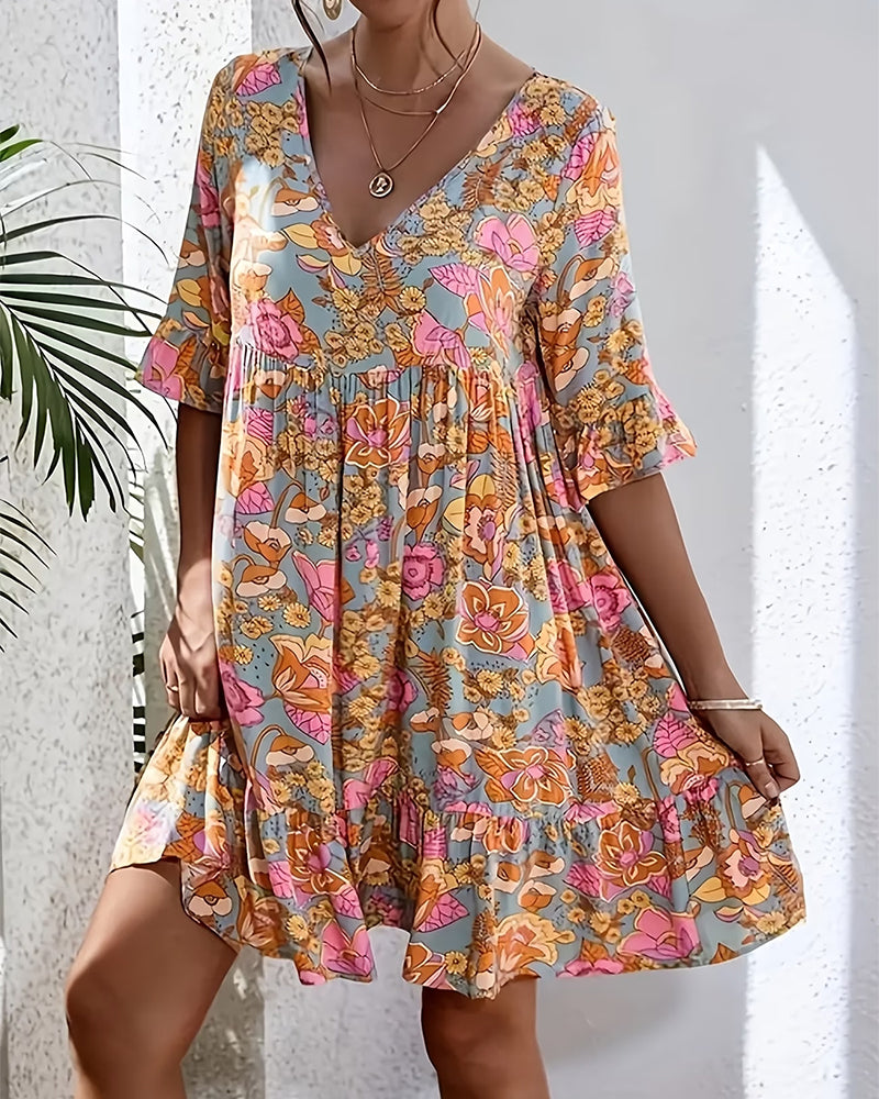 Robe Bohème Floral