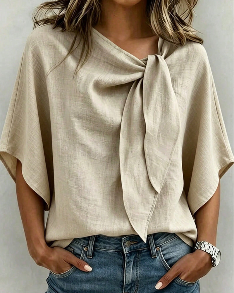 Blouse Décontractée Uni