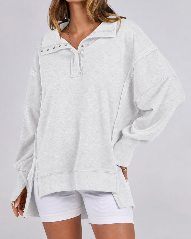 Sweat Uni Manches Longues