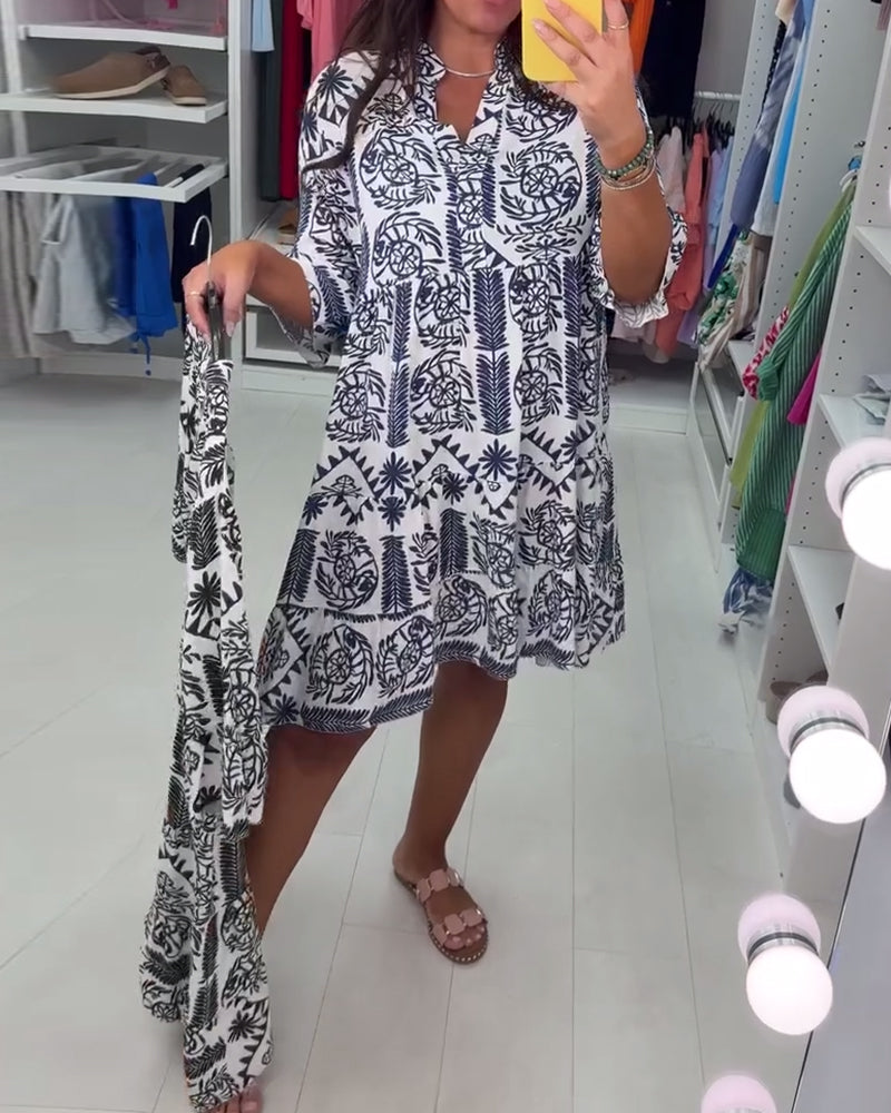 Robe Fashion Street imprimé