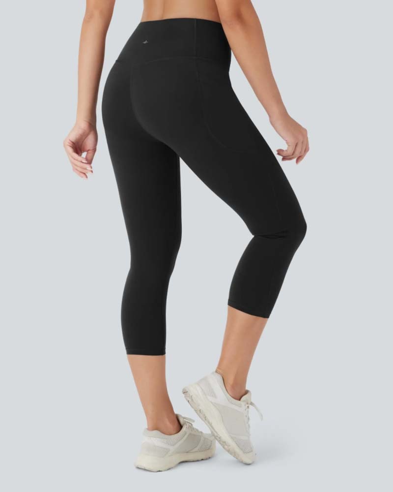 Leggings Taille Haute Sept-Huitièmes Modelant Yoga