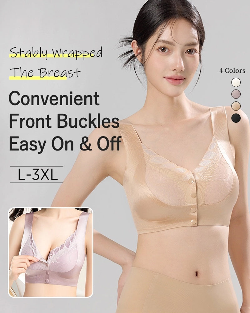 Soutien-gorge Fermeture Devant Satin Dentelle