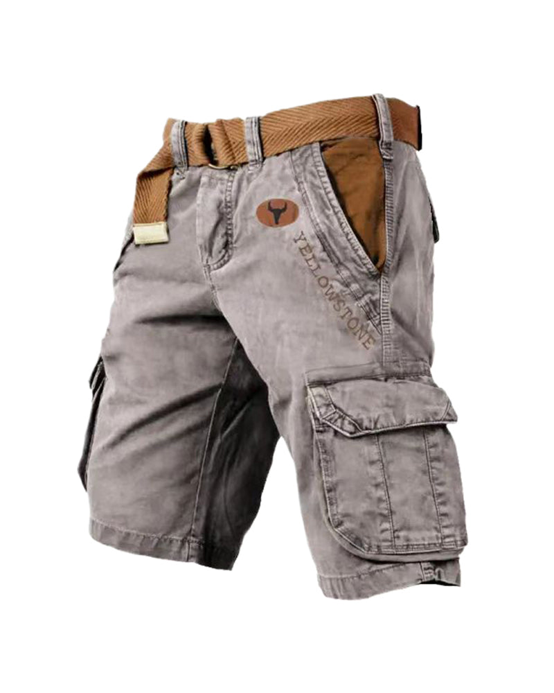 Short tactique multipoches pour hommes