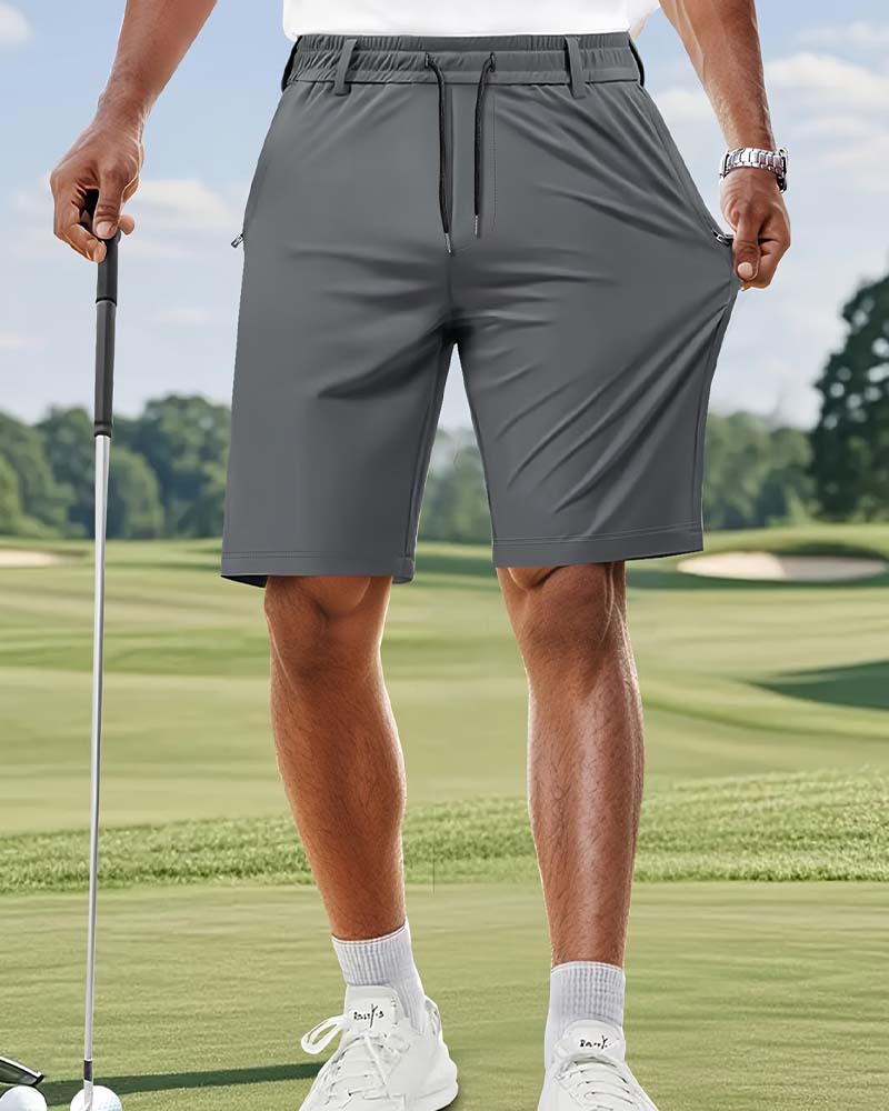 Shorts Taille Élastique Cordon Homme