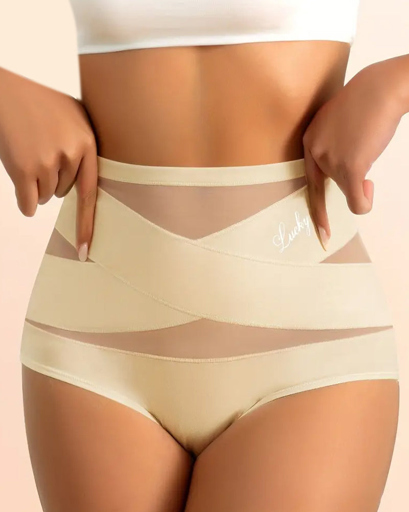Culotte Femme Taille Haute Sans Couture Gainante Et Affinante
