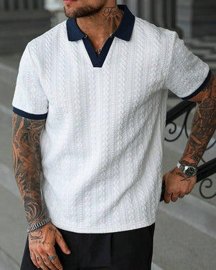 Chemise Homme Jacquard Tissé