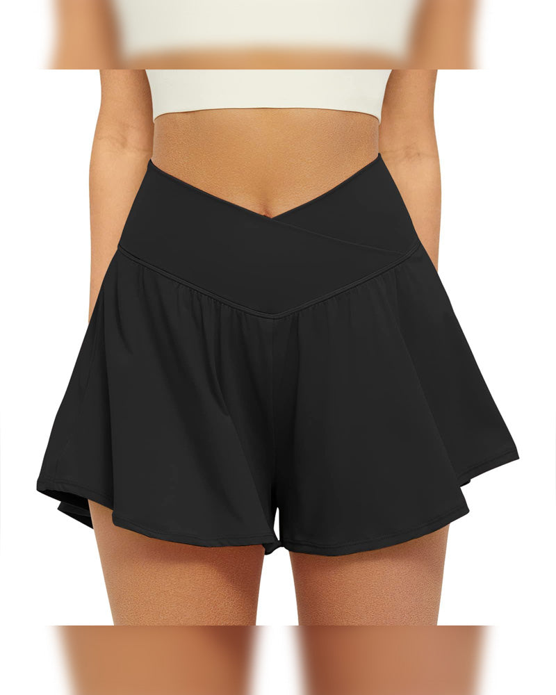 Shorts Taille Haute Uni