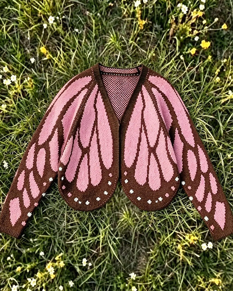 Gilet Papillon Mode Décontracté