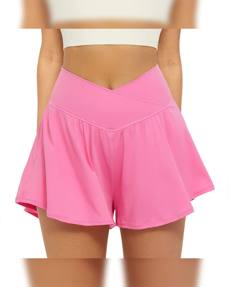 Shorts Taille Haute Uni