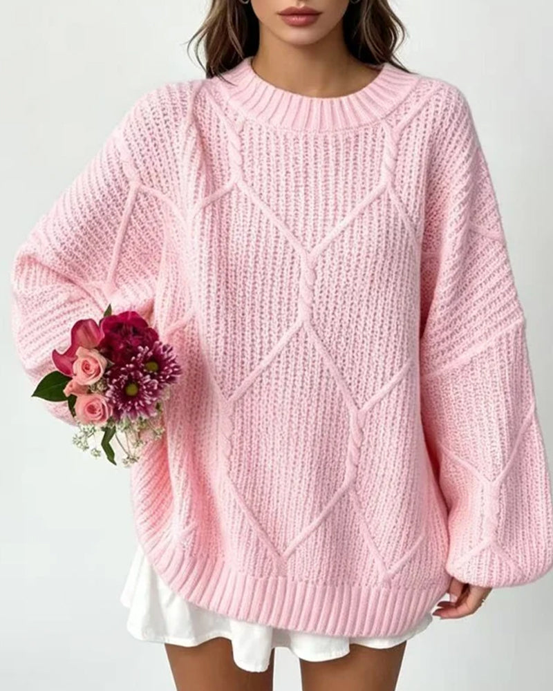 Pull Uni Manches Longues