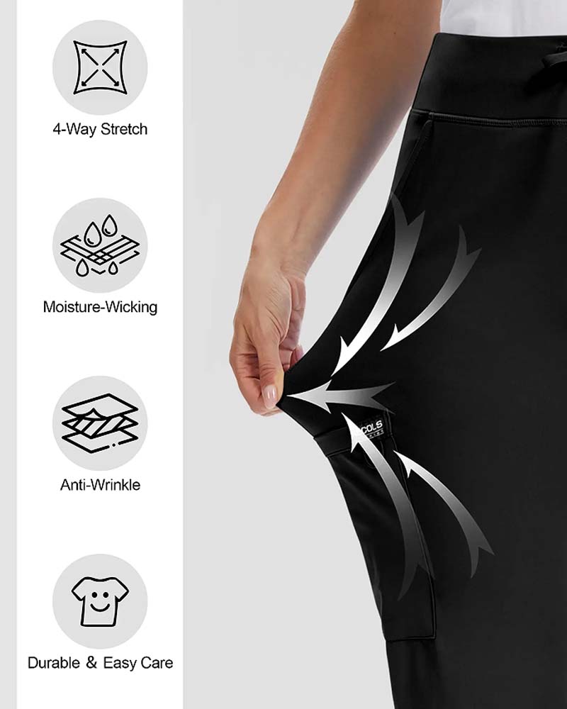 Pantalon Double Poche Slim Attacher Décontracté
