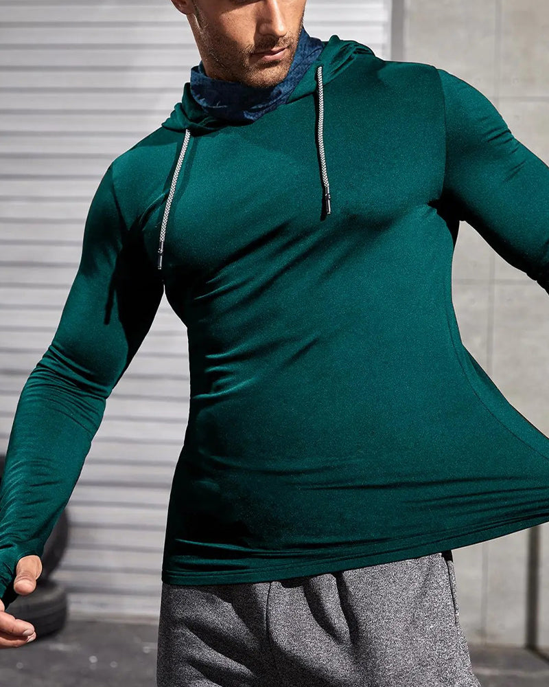 Manteaux Homme Capuche Cordon De Serrage
