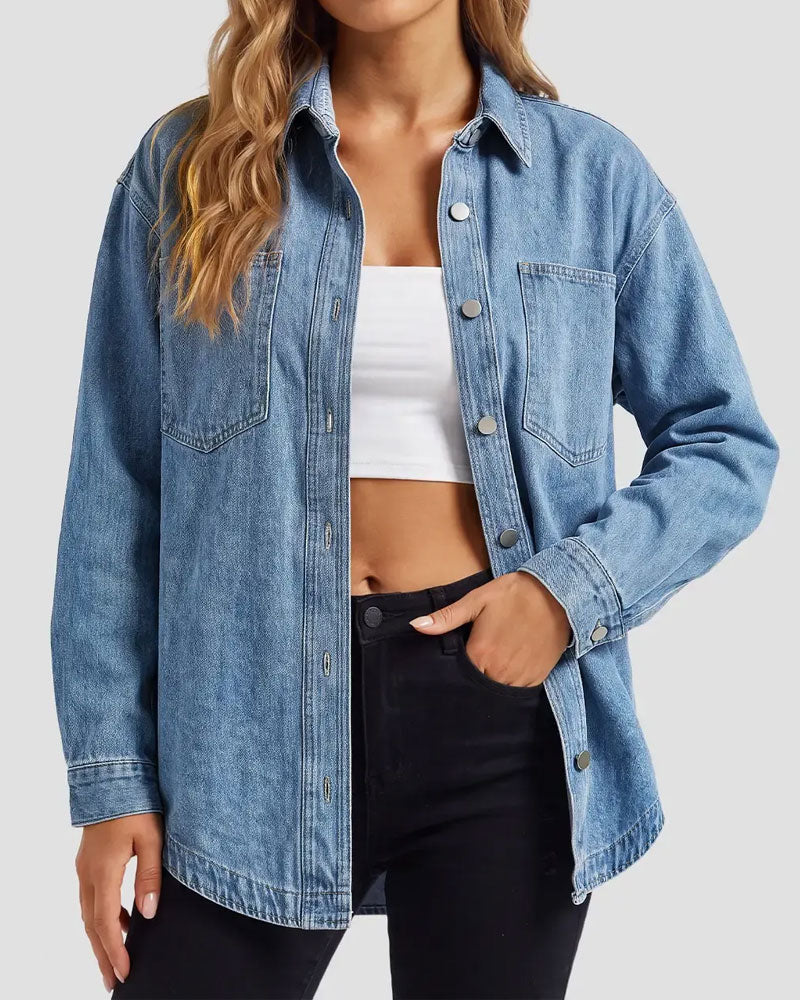 Chemise Manche Longue Revers