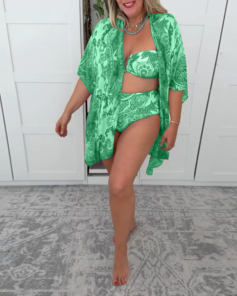 Maillot De Bain Trois Pièces Vacances