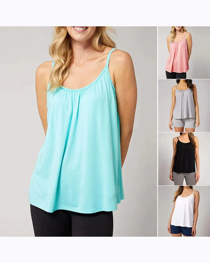 Camisole avec soutien-gorge intégré