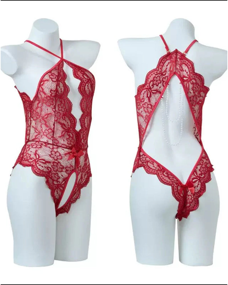 Lingerie Dentelle Sans Dos Une Pièce
