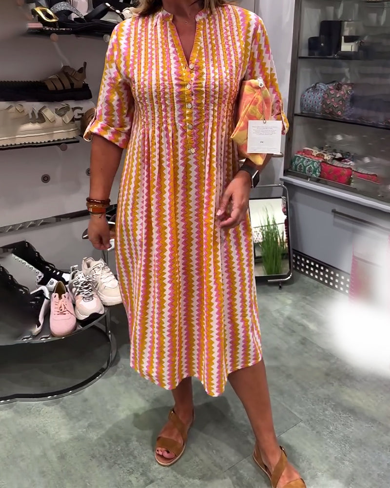 Obe À Imprimé Vagues