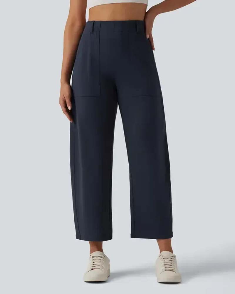 Pantalon Couleur Unie Neuf-Points