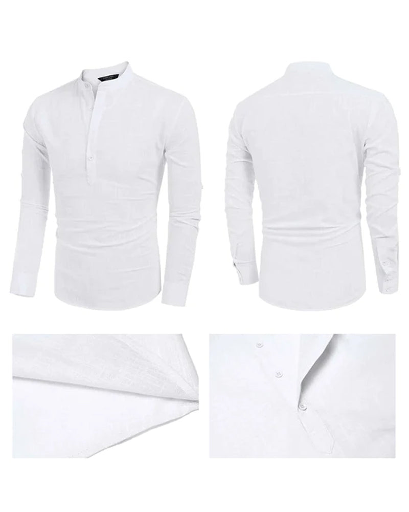 Chemise en coton pour hommes