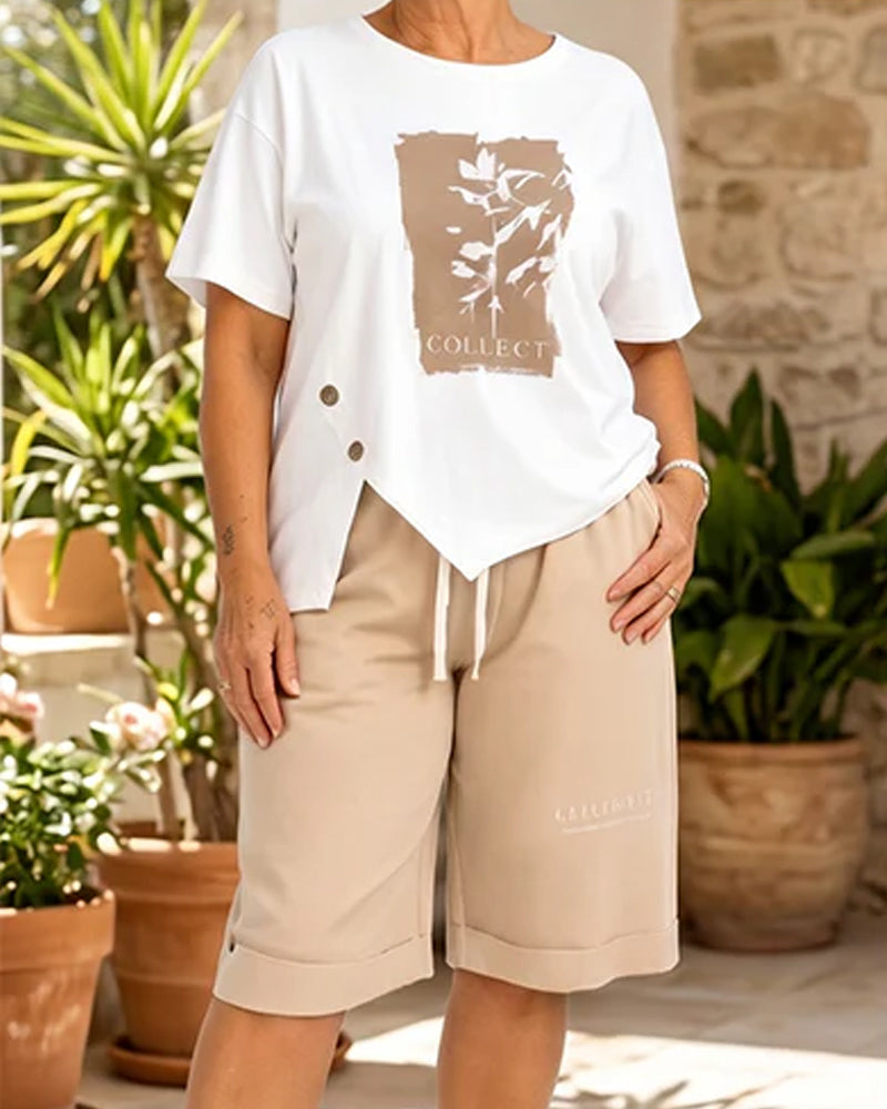 Set T-Shirt Manches Courtes Et Short