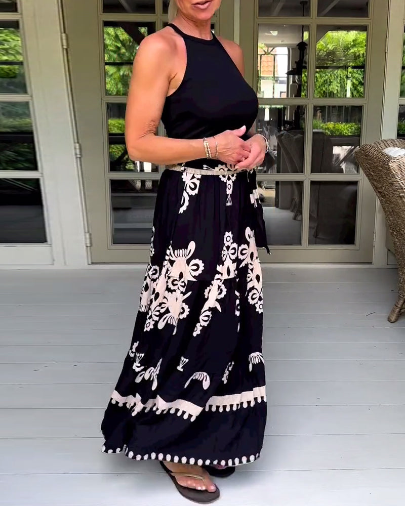 Jupe élégante imprimée élégante