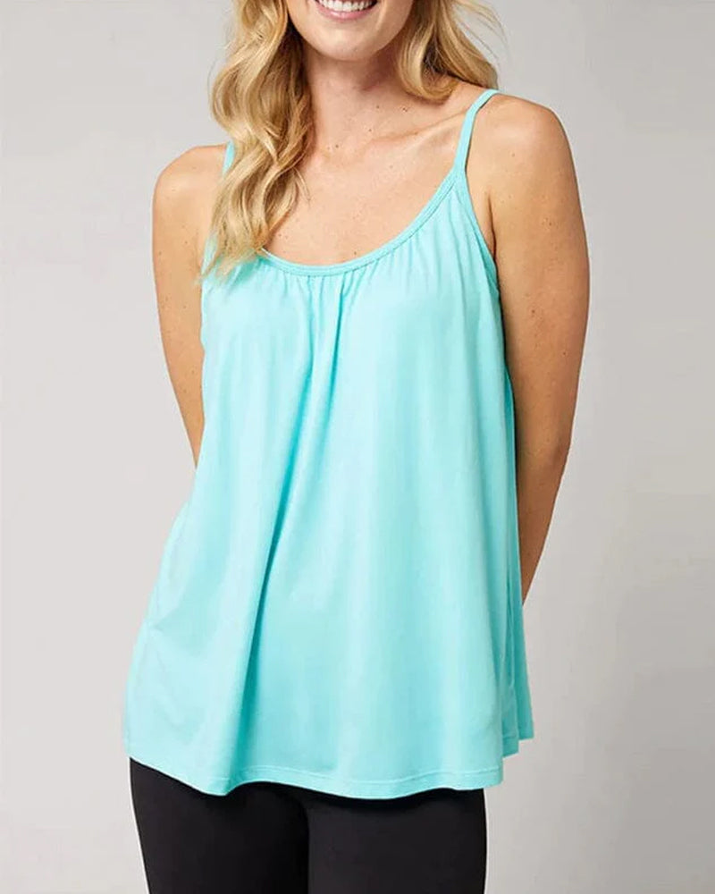 Camisole avec soutien-gorge intégré