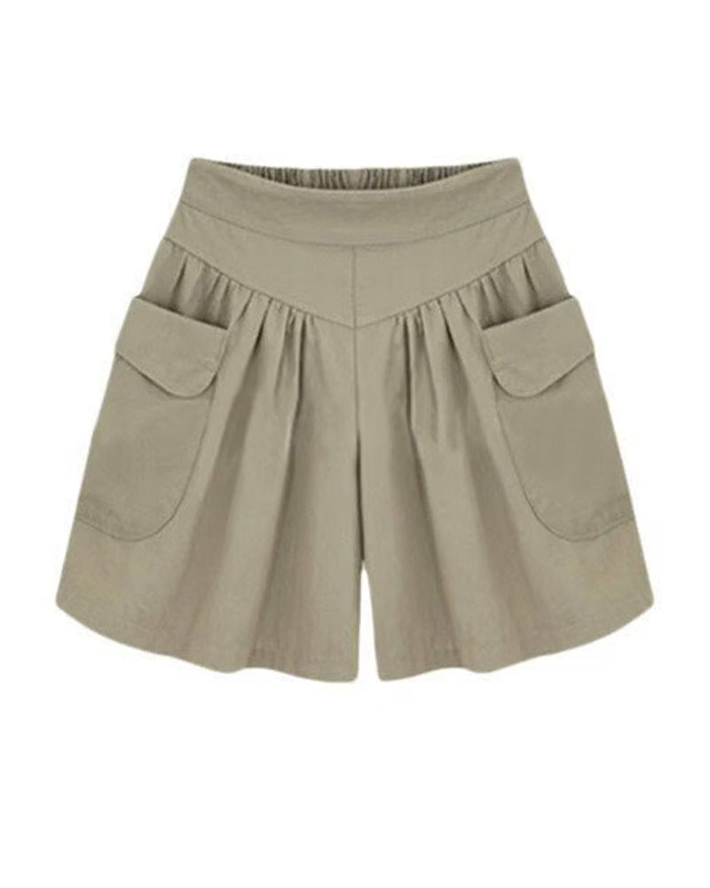 Shorts Amples Taille Haute Affinant