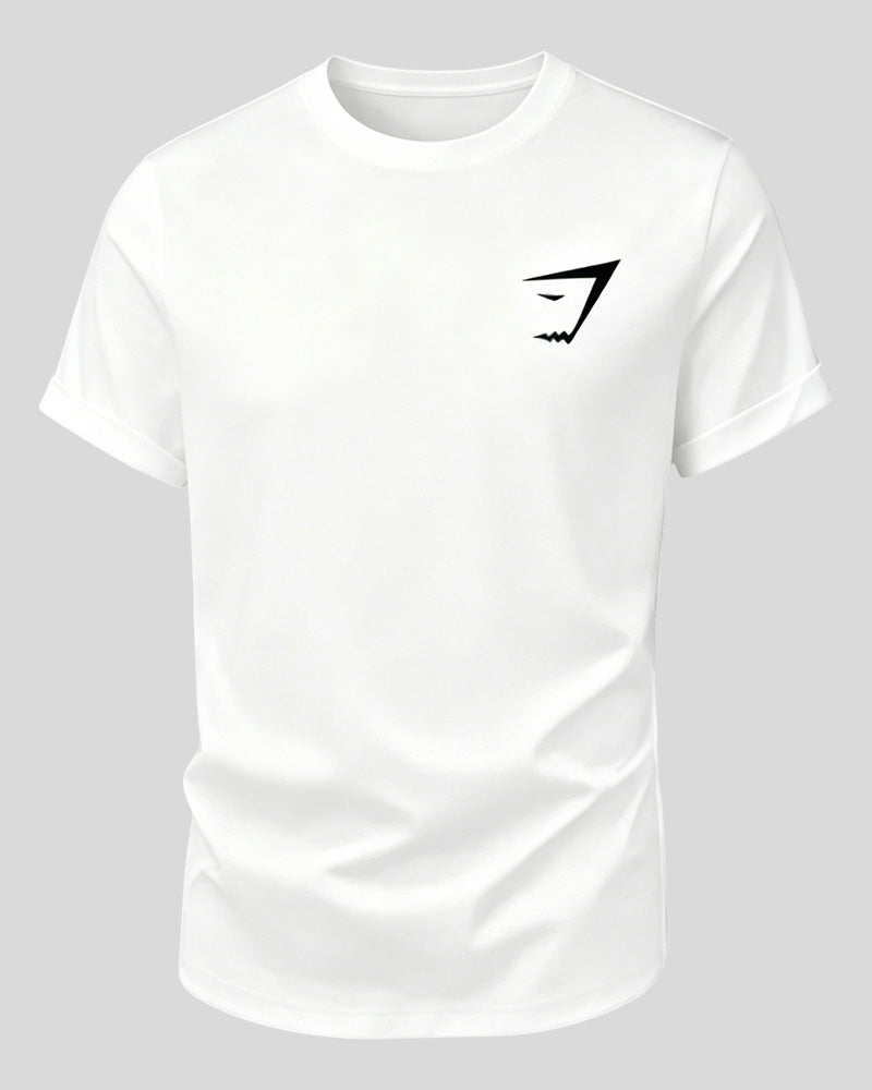 T-Shirt Homme, Col Rond, Manches Courtes