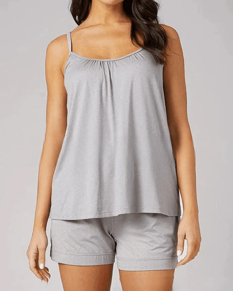 Camisole avec soutien-gorge intégré