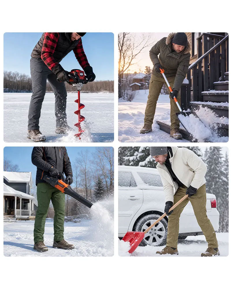Pantalon Extérieur Unie Cargo