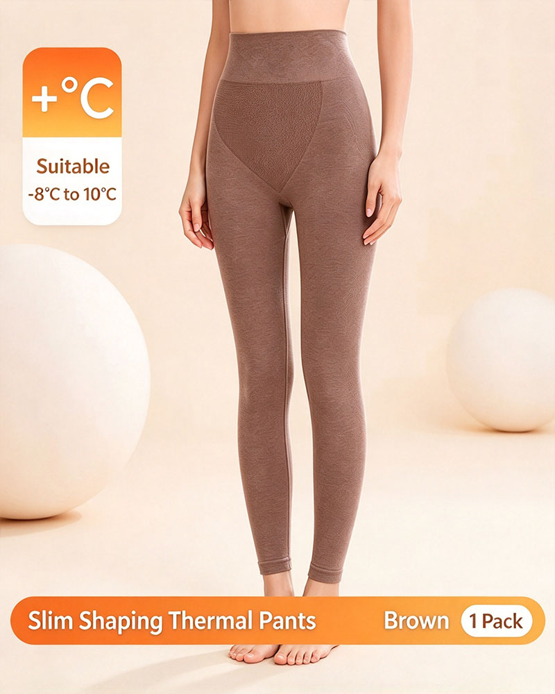 Leggings Uni Taille Haute