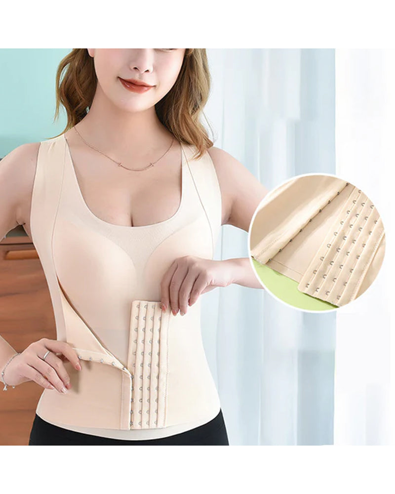 Soutien-gorge boutonné à la taille 2 en 1