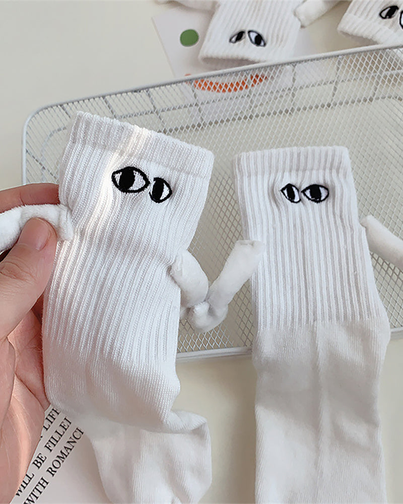 Chaussettes Magnétiques à Mains Jointes