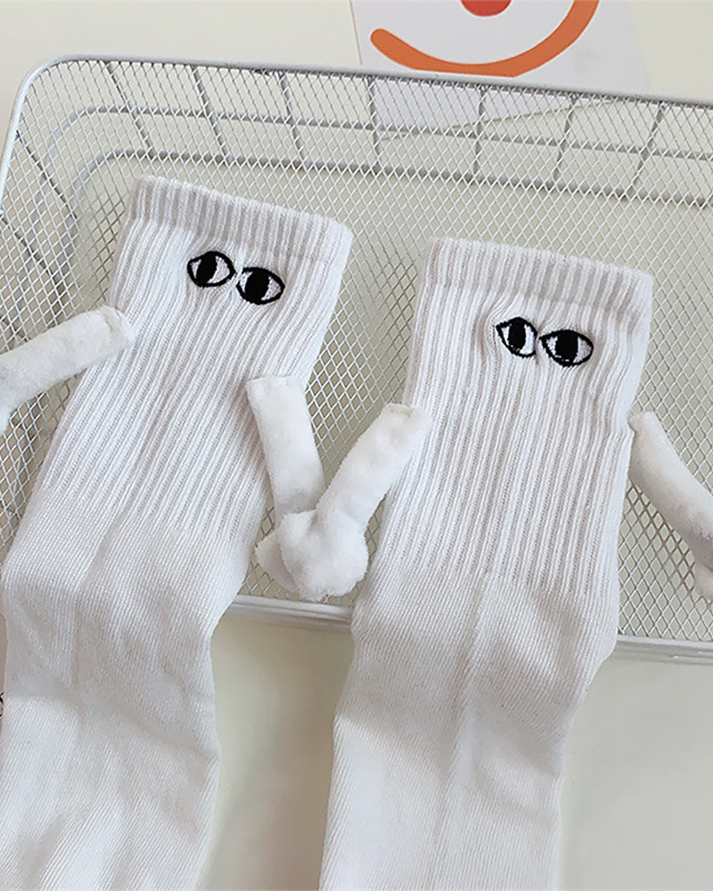 Chaussettes Magnétiques à Mains Jointes