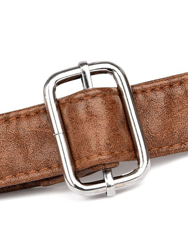 Sac à main messenger en cuir souple vintage