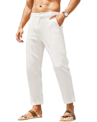 Pantalon Homme Décontracté Cropped