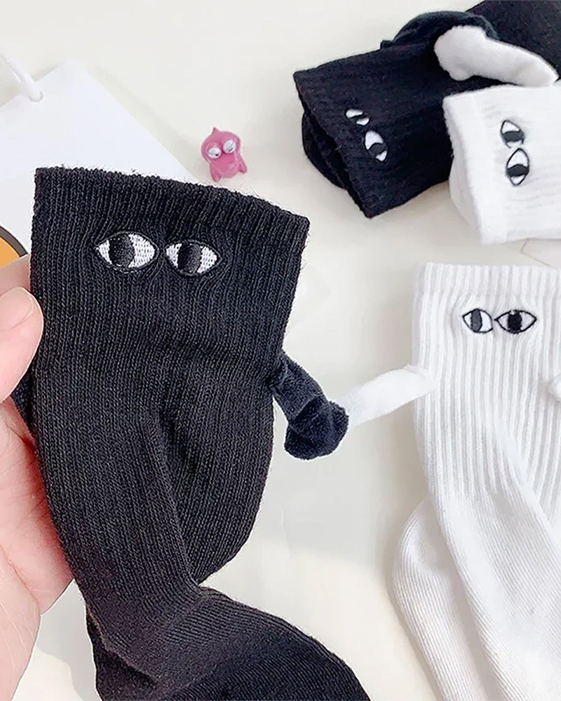 Chaussettes Magnétiques à Mains Jointes