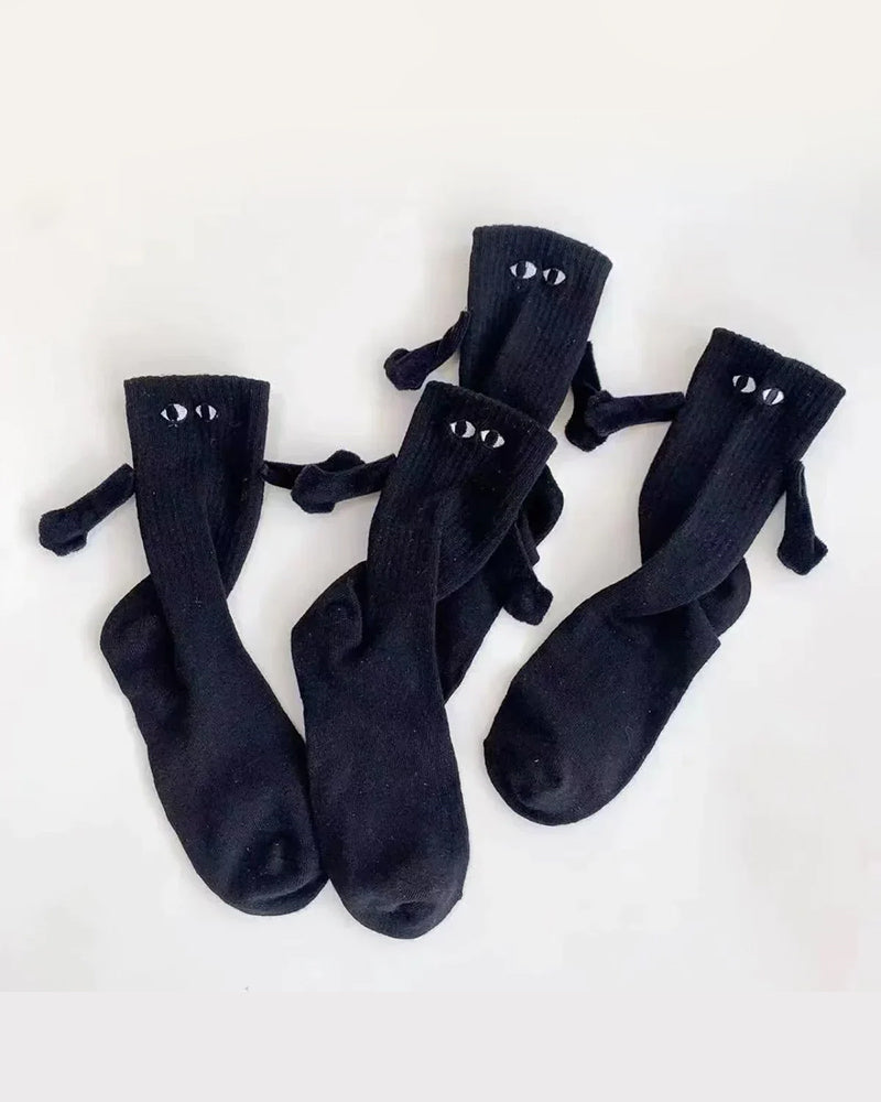 Chaussettes Magnétiques à Mains Jointes