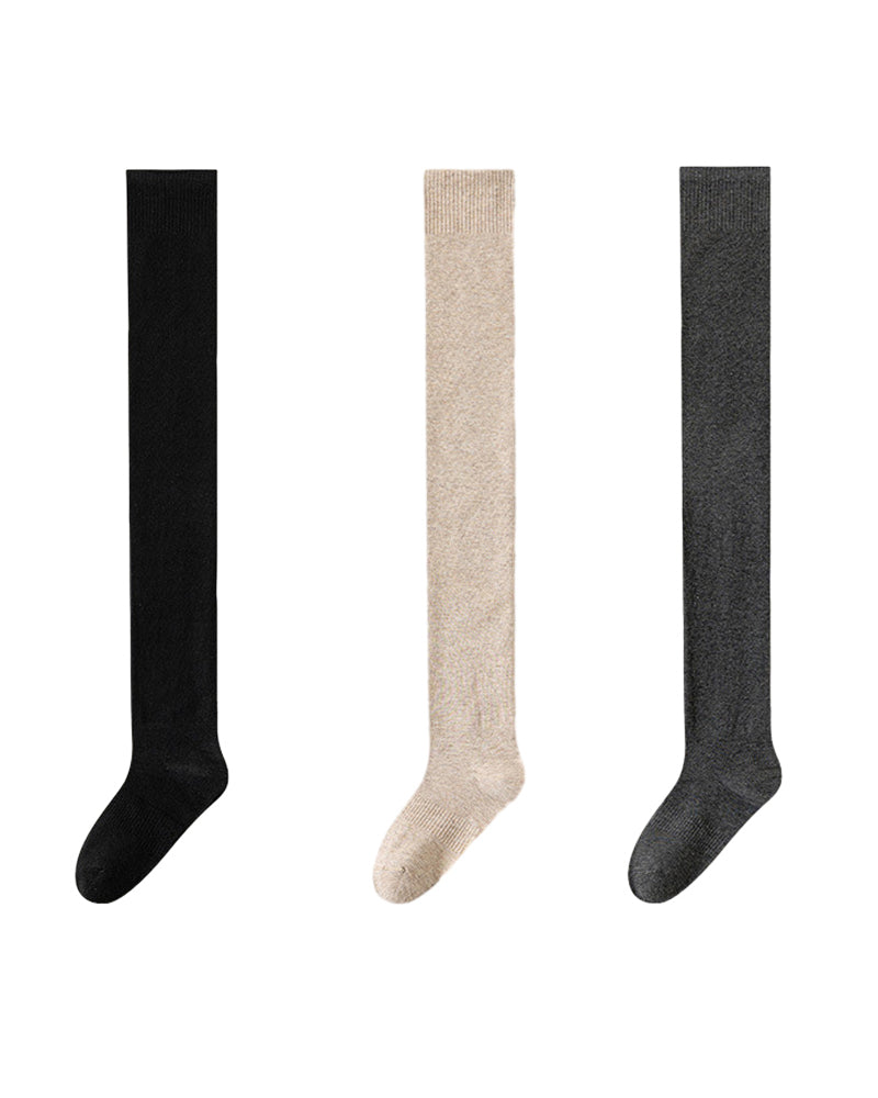 Chaussettes Hautes Épaisses