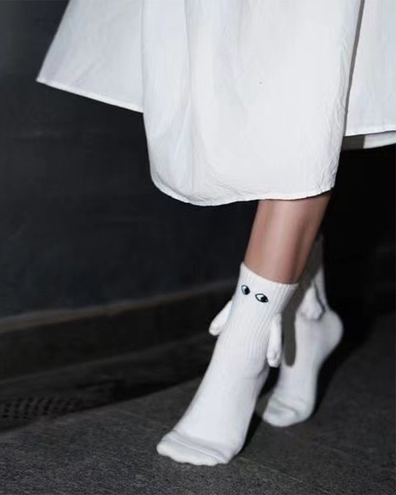 Chaussettes Magnétiques à Mains Jointes