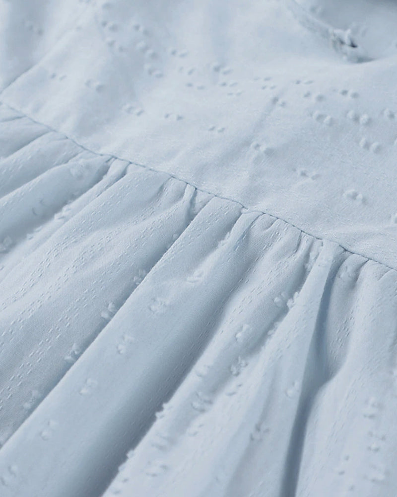 Robe de villégiature en uni avec poche