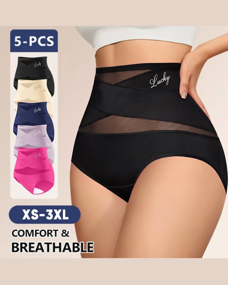 Culotte Femme Taille Haute Sans Couture Gainante Et Affinante